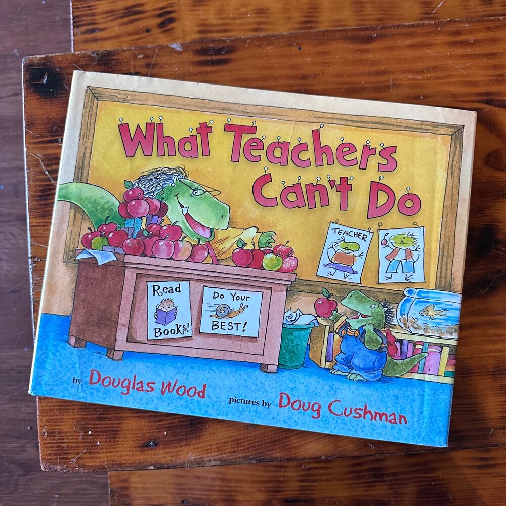 Vintage 2002 What Teachers Can't Do Hardcover Book